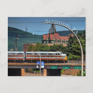 Postal Scranton PA Postcard-Gateway a la ciudad