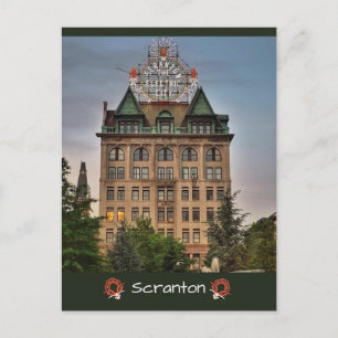 Postal Scranton PA Postcard - La ciudad eléctrica
