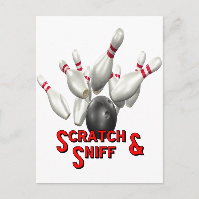 Postal Scratch y Sniff (Anverso)