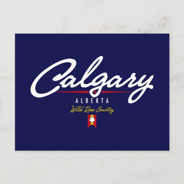 Postal Script de Calgary (Anverso)