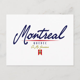 Postal Script de Montreal