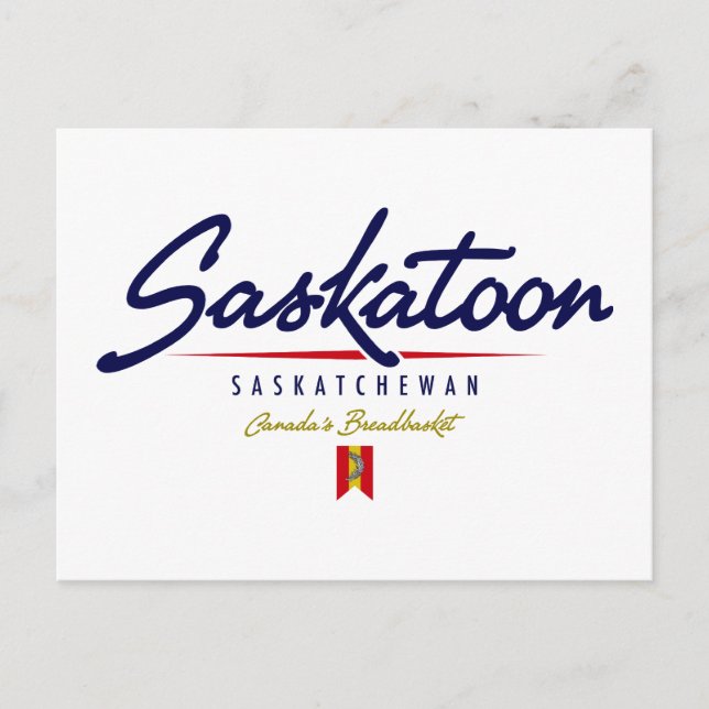 Postal Script de Saskatoon (Anverso)