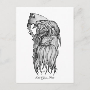 Postal Scythe man - The Death, Grim Reaper