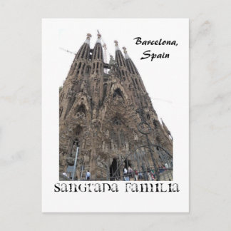 Postal SDC10239, Sangrada Familia, Barcelona, España