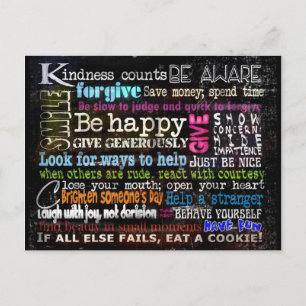 Postal Sé Agradable Etc