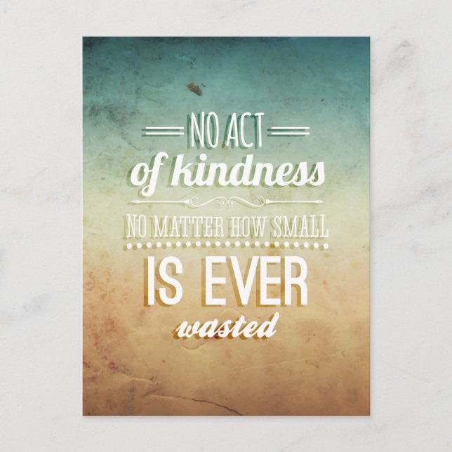 Postal Sé amable (Anverso)