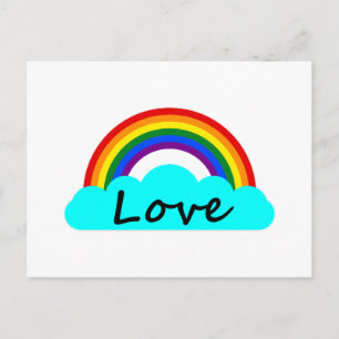 Postal Sé Amable - Arcoíris LGBT