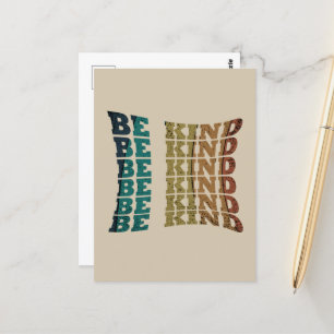 Postal Sé amable bondad