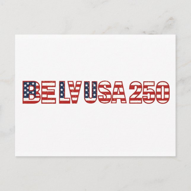 Postal Sé Amor Orgullo País Excelencia USA (Anverso)