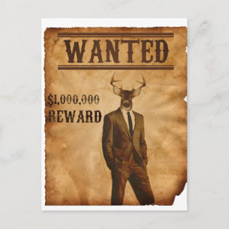 Postal Se busca al venado