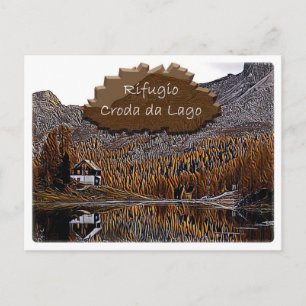 Postal Se - choza alpina Gianni Palmieri - Dolomiti -