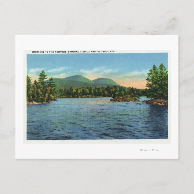 Postal Se cierra la entrada, la lengua y las cinco millas (Anverso)