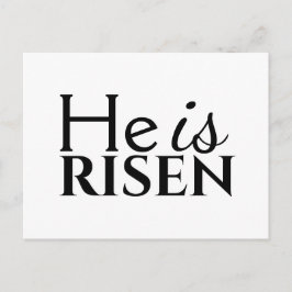 Postal Se Cristaliza Cuando Dice Pascua Blanca Negra