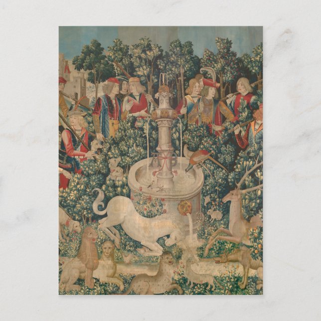 Postal Se encuentra el unicornio (Anverso)