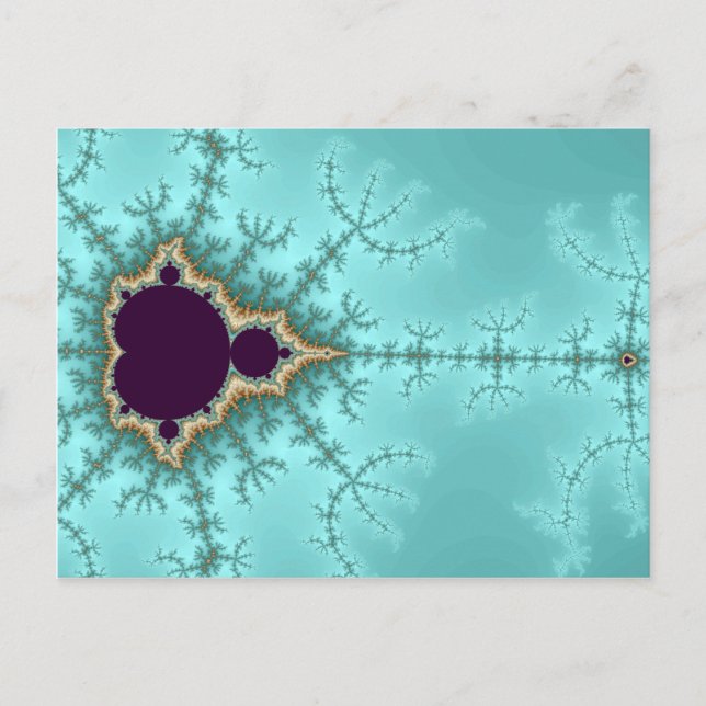 Postal Se está extendiendo - Fractal (Anverso)