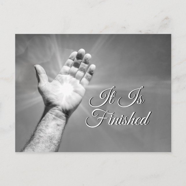 Postal Se Finalizó La Postcard (Anverso)