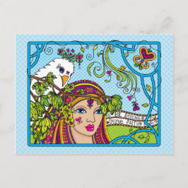 Postal Sé fuerte y ten fe_