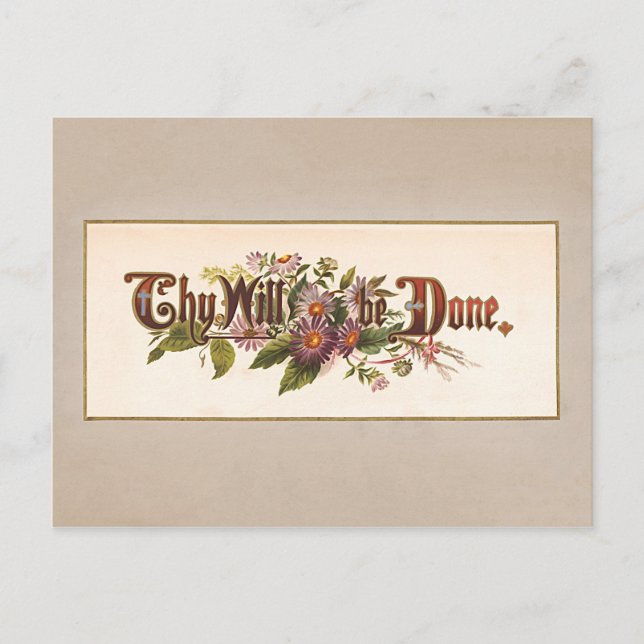 Postal Se harán tipografías antiguas (Anverso)