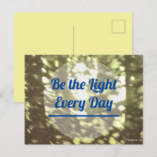 Postal Sé la Luz