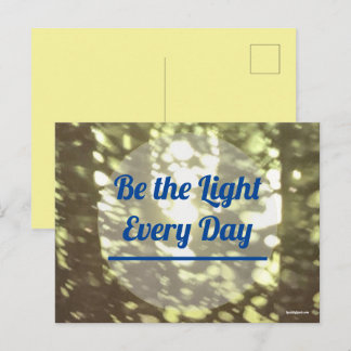 Postal Sé la Luz