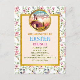 Postal Se levanta y celebra la resurrección el domingo