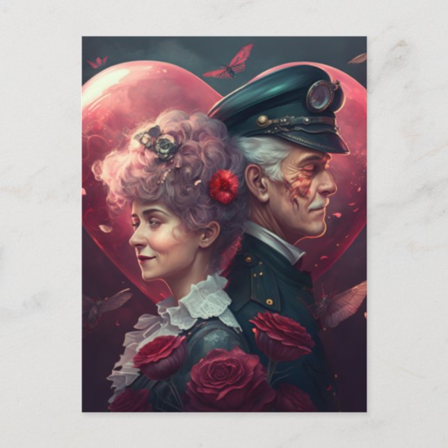 Postal Sé mi Valentine (Anverso)