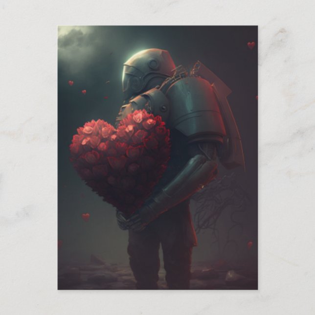 Postal Sé mi Valentine (Anverso)