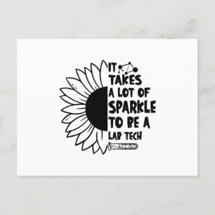 Postal Se Necesita Mucho De Sparkle Laboratory Lab Tech