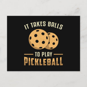 Postal Se Necesitan Bolas Para Jugar El Regalo Dink Del J
