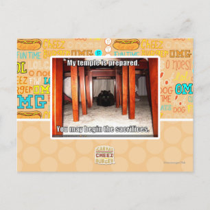 Postal Se prepara mi templo