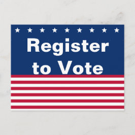 Postal Se registran estrellas patrióticas y bandas para v