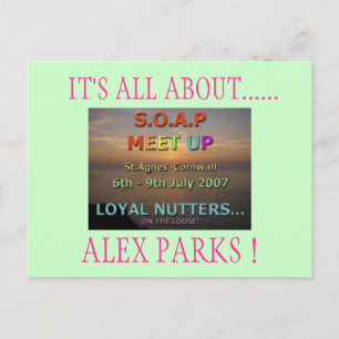 POSTAL SE TRATA DE...... ¡ALEX PARKS!