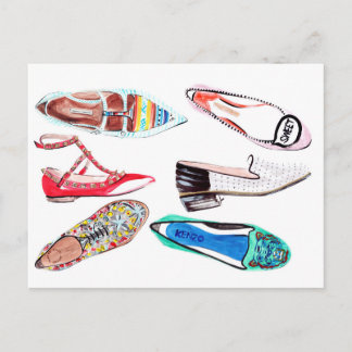 Postal ¡Se trata de los zapatos!