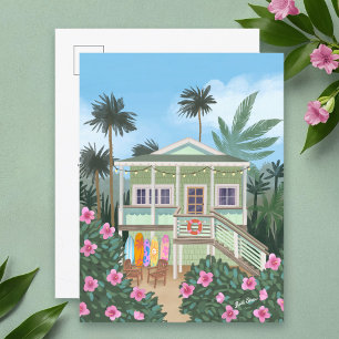 Postal Sea Foam Green Beach House