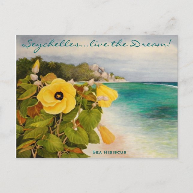 Postal Sea Hibiscus (Anverso)