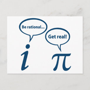 Postal Sea Racional Consiga Un Pi Real De Matemáticas Ima