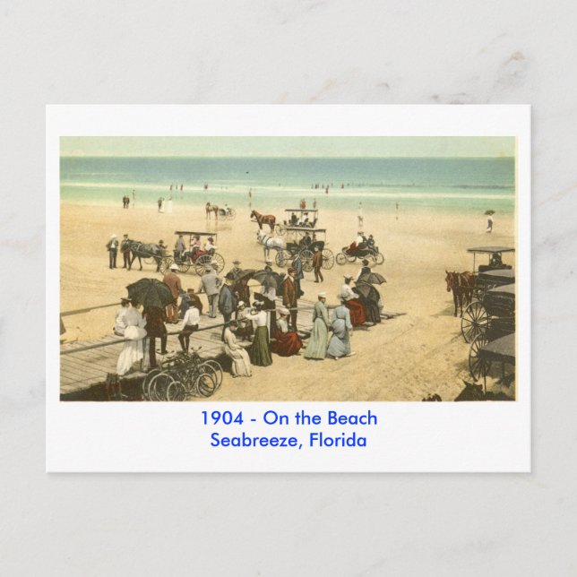 Postal Seabreeze, Florida - 1904 (Anverso)