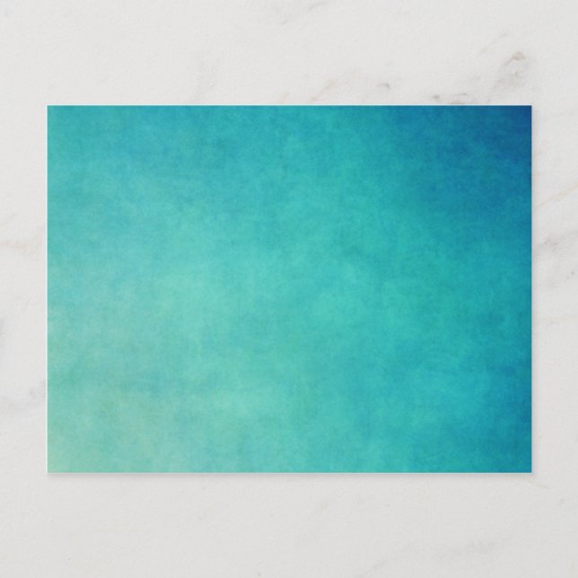 Postal seafoam, aquamarine, fondo, modelo, trullo, (Anverso)