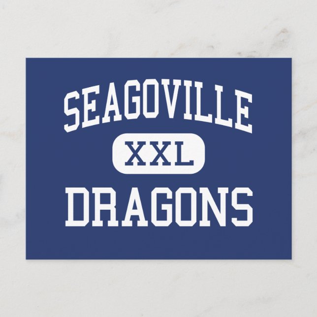 Postal Seagoville Dragons Middle Seagoville Texas (Anverso)