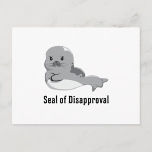 Postal Seal Lover Sealife Animal Cute Sea Lion Seals Rega