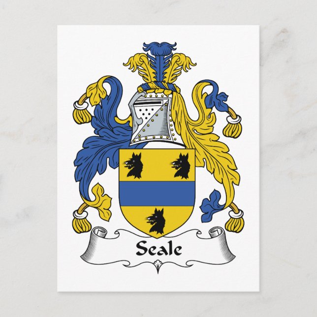Postal Seale Family Crest (Anverso)