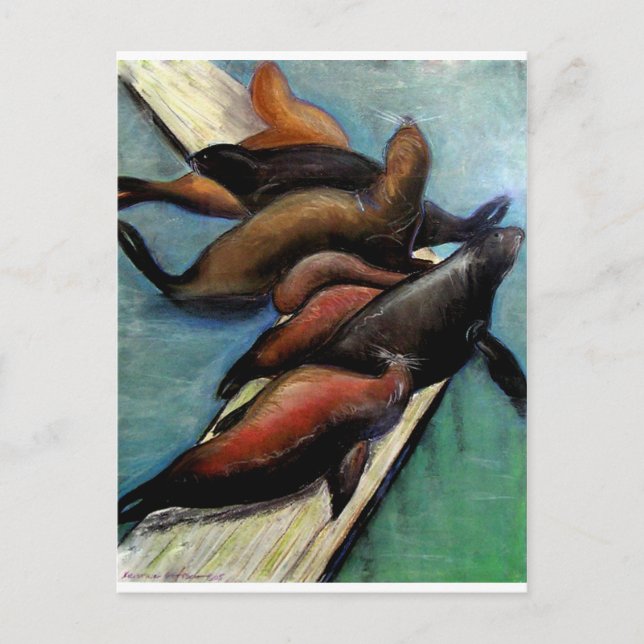 Postal Sealions (Anverso)