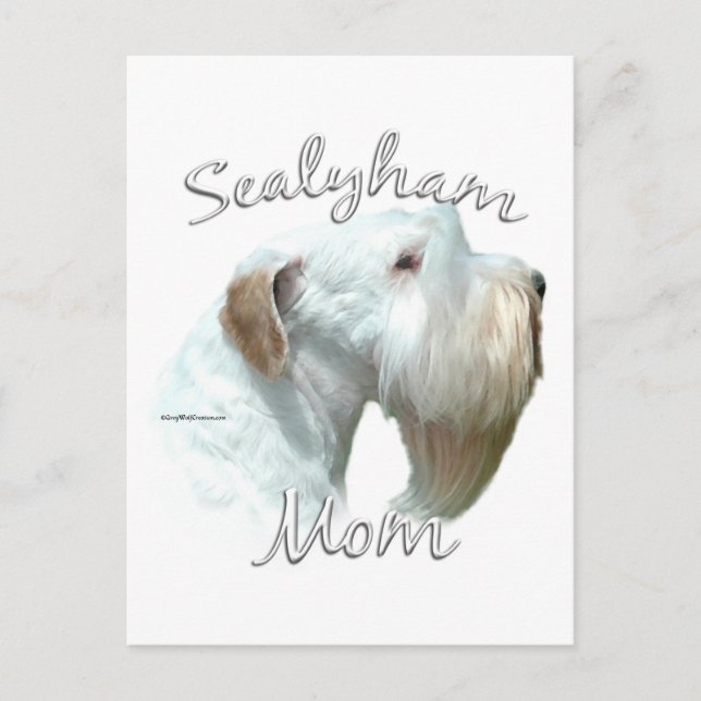 Postal Sealyham Terrier Mom 2 (Anverso)