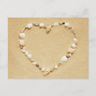 Postal Seashell Heart