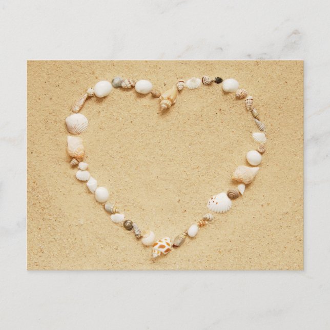 Postal Seashell Heart (Anverso)