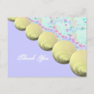 Postal SeaShells Beach Wedding - Personalizado