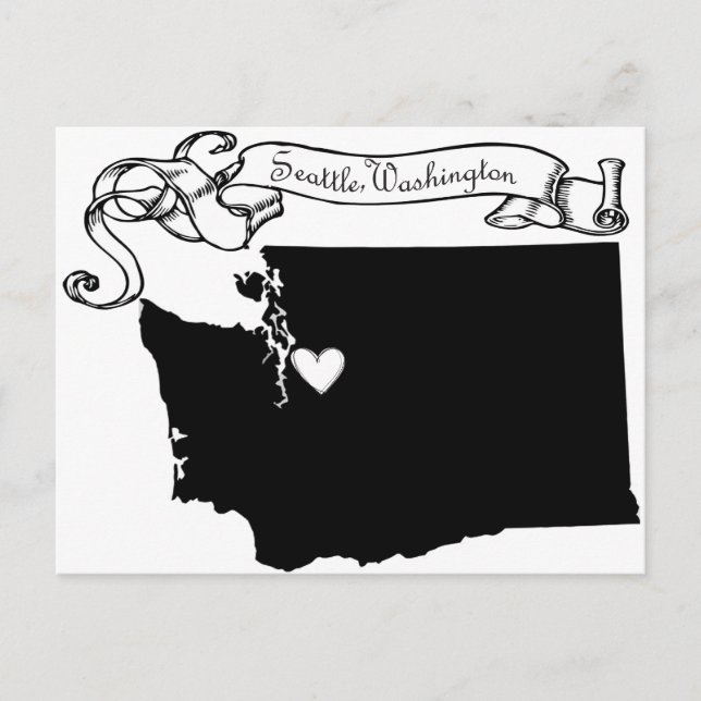 Postal Seattle (Anverso)