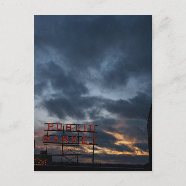 Postal Seattle (Anverso)