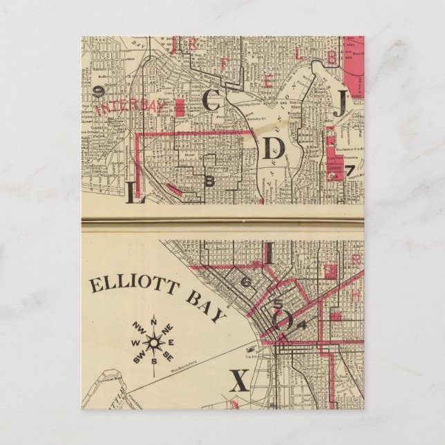 Postal Seattle (Anverso)