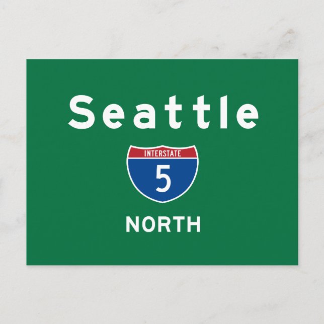 Postal Seattle 5 (Anverso)
